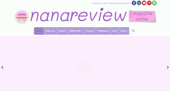 Desktop Screenshot of nanareview.com